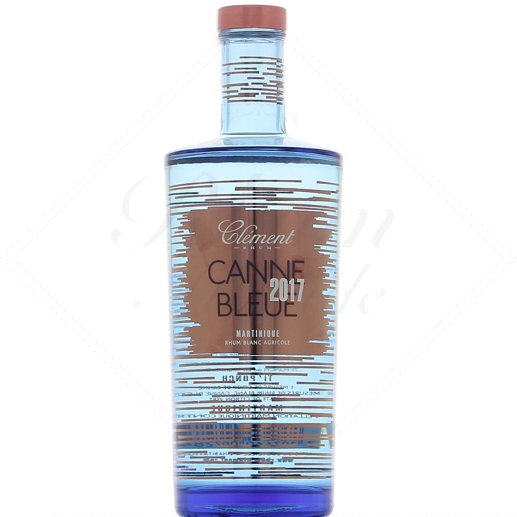 CLÉMENT - RHUM BLANC - CANNE BLEUE - MILLÉSIME 2017 - 70CL - 50° CLÉMENT - RHUM BLANC - CANNE BLEUE - MILLÉSIME 2017 - 70CL - 50°