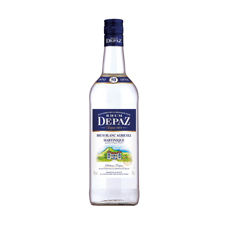DEPAZ – RHUM BLANC – 1L – 55° DEPAZ – RHUM BLANC – 1L – 55°