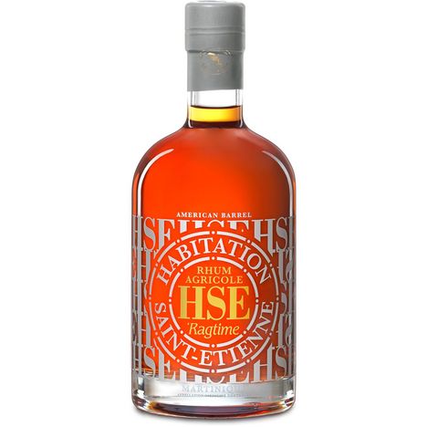 HSE - RHUM AMBRÉ - RAGTIME - 70CL - 40° HSE - RHUM AMBRÉ - RAGTIME - 70CL - 40°