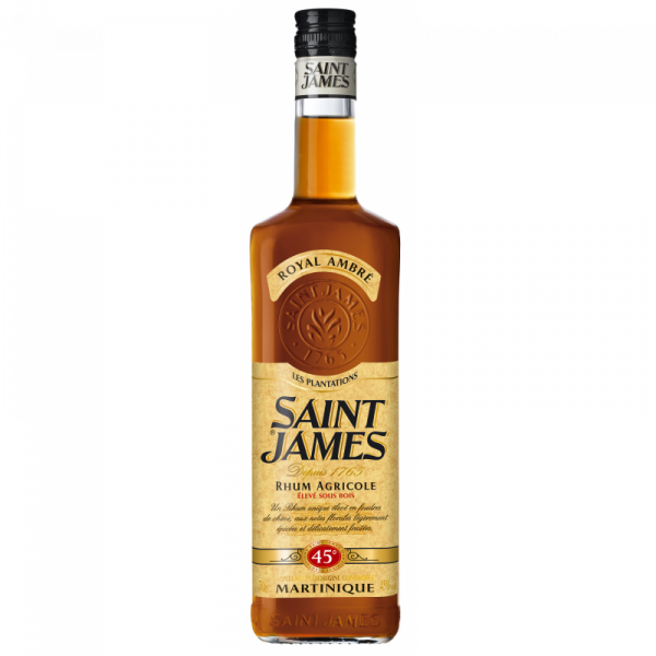 SAINT JAMES - RHUM AMBRÉ - ROYAL AMBRÉ - 70CL - 45°