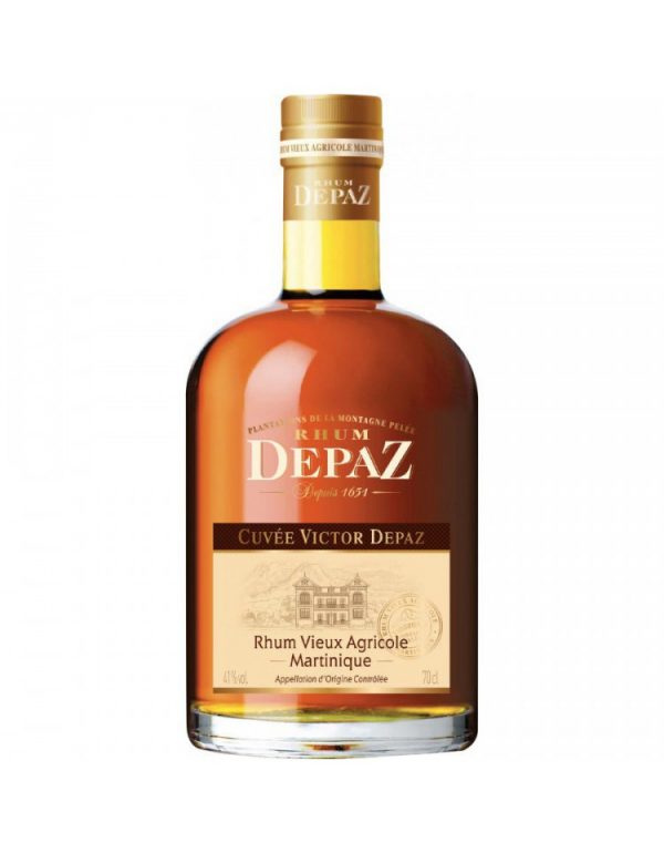 DEPAZ - RHUM VIEUX - CUVÉE VICTOR DEPAZ - 70CL - 41°