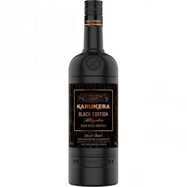 KARUKERA - RHUM VIEUX - BLACK EDITION ALLIGATOR - 3500 EX - 1L - 45°