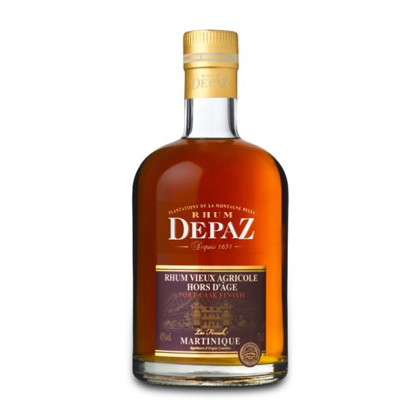 DEPAZ - RHUM HORS D'ÂGE - PORT CASK FINISH - 70CL - 45°