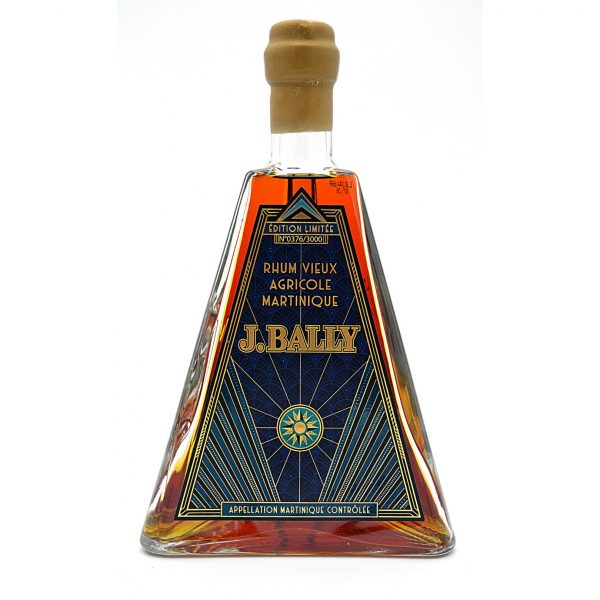 BALLY - RHUM HORS D'ÂGE - ART DÉCO - PYRAMIDE - EDITION LIMITÉE - 70CL - 42°