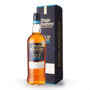 TROIS RIVIÈRES - RHUM TRÈS VIEUX - VSOP - COFFRET 2 VERRES - 70CL - 55°