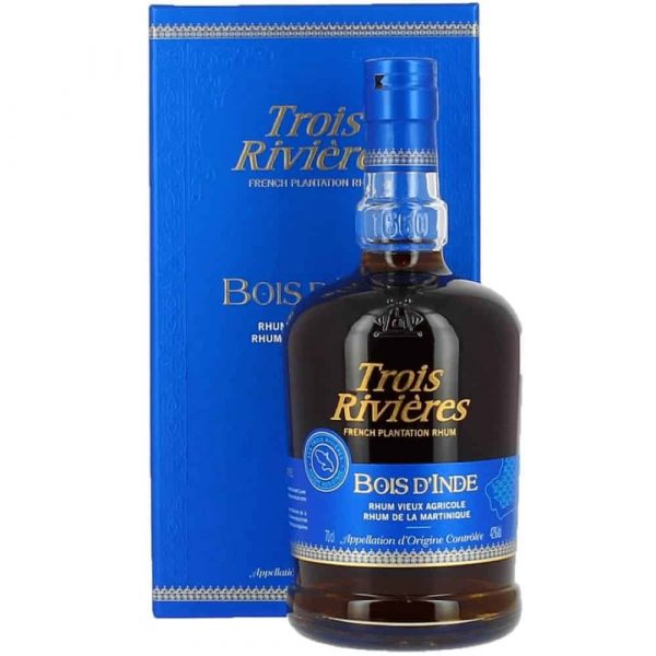 TROIS RIVIÈRES - RHUM HORS D'ÂGE - CUVÉE BOIS D'INDE - 70CL - 42°