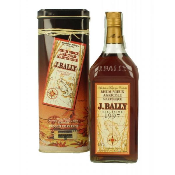 BALLY - RHUM HORS D'ÂGE - MILLÉSIME 1997 - 70CL - 43°