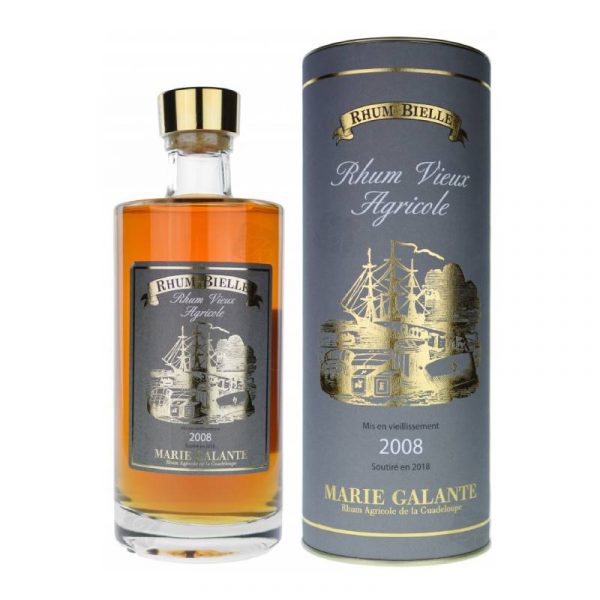 BIELLE - RHUM HORS D'ÂGE - LA COMPAGNIE DU RHUM 10 ANS - MILLÉSIME 2008 - 50CL - 54,3°