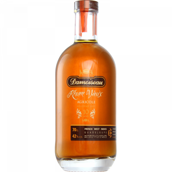 DAMOISEAU - RHUM HORS D'ÂGE - MILLÉSIME 2001 - 10 ANS - 70CL - 42°