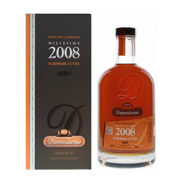 DAMOISEAU - RHUM HORS D'ÂGE - MILLÉSIME 2008 - 70CL - 47.9°