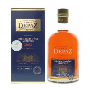 DEPAZ - RHUM HORS D'ÂGE - MILLÉSIME 2002 - 70CL - 45°