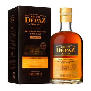 DEPAZ - RHUM HORS D'ÂGE - SINGLE CASK - MILLÉSIME 2003 - 70CL - 45°