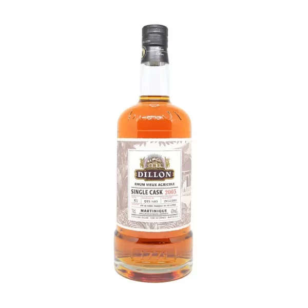DILLON - RHUM HORS D'ÂGE - SINGLE CASK 2003 - FÛT 901 - 70CL - 43°