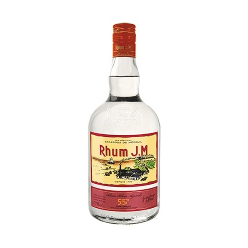 JM - RHUM BLANC - 1L - 55° JM - RHUM BLANC - 1L - 55°