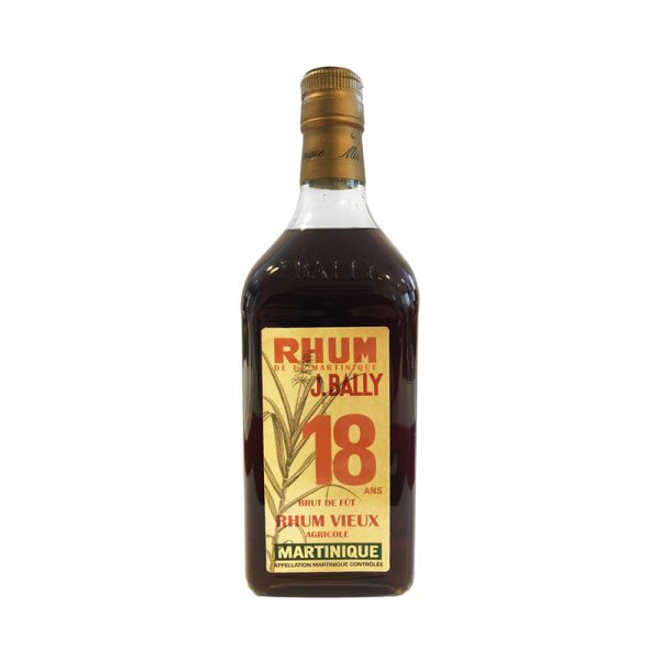 BALLY – RHUM HORS D’ÂGE – 18 ANS – BRUT DE FÛT – CORMAN COLLINS – 70CL – 56,8°