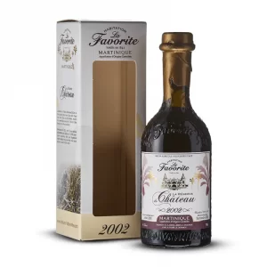 LA FAVORITE - RHUM HORS D'ÂGE - LA RÉSERVE DU CHÂTEAU - MILLÉSIME 2002 - MEB 2020 - 70CL - 41,2°