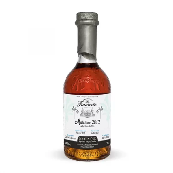 LA FAVORITE - RHUM HORS D'ÂGE - MILLÉSIME 2012 - 9 ANS - 70CL - 49,3°