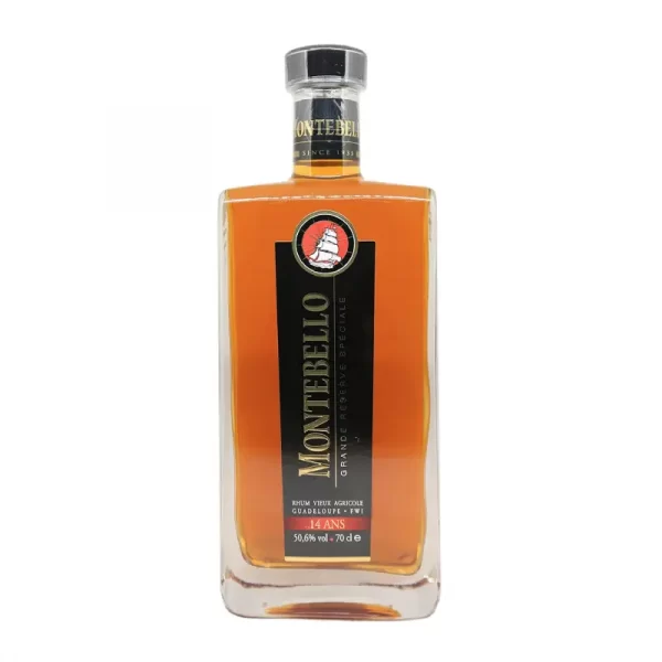 MONTEBELLO - RHUM HORS D'ÂGE - 14 ANS - GRANDE RÉSERVE SPÉCIALE - SINGLE CASK - MILLÉSIME 2000 - 70CL - 50,6°