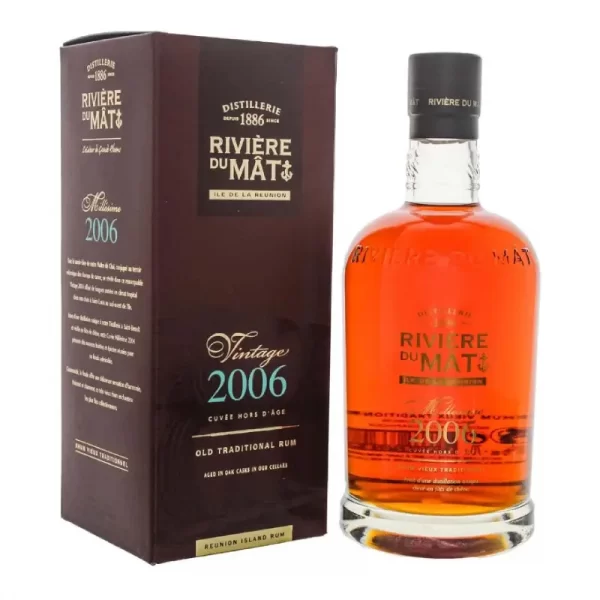 RIVIÈRE DU MÂT - RHUM HORS D'ÂGE - MILLÉSIME 2006 - 70CL - 43°