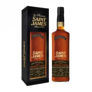 SAINT JAMES - RHUM HORS D'ÂGE - SINGLE CASK - MILLÉSIME 1997 - COFFRET - 70CL - 42,7°